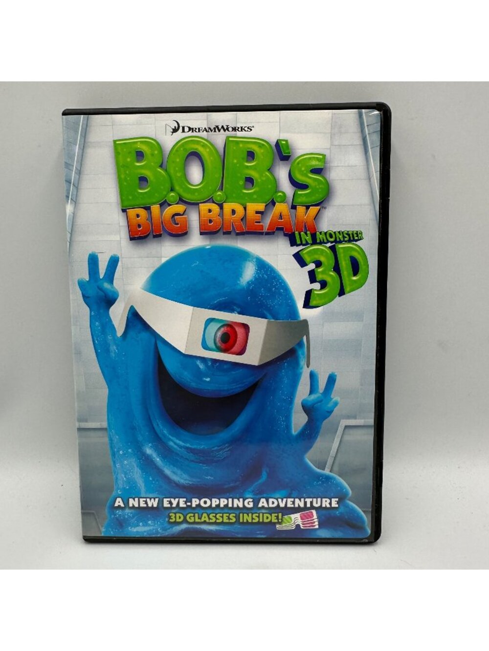 Bobs Big Break In 3D Dreamworks Animation NR Includes 3D Glasses Adventure